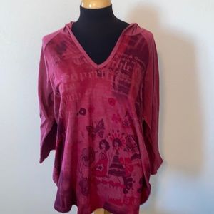 Daniel Benjamin Hooded Top size 2X